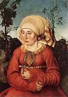 Portrait of Frau Reuss, 1514, cranach