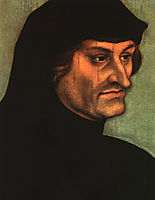 Portrait of Geiler von Kaiserberg, c.1525, cranach