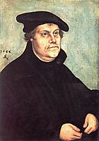 Portrait of Martin Luther, 1543, cranach