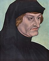 Portrait of Rudolph Agricola, c.1518, cranach