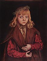 Portrait of a Saxon Prince , c.1520, cranach