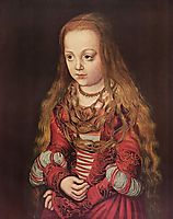 Portrait of a Saxon Princess, 1517, cranach