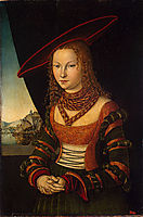 Portrait of a Woman, 1526, cranach