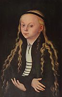 Portrait of a Young Girl (Magdalena Luther), c.1520, cranach