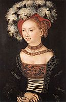 Portrait of a Young Woman, 1530, cranach