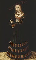 The Princess, 1526, cranach