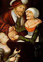 The Procuress, 1548, cranach