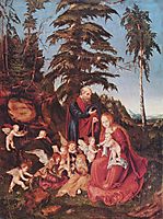 Rest on the Flight into Egypt, 1504, cranach