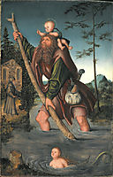 Saint Christopher, c.1516, cranach