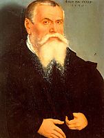 Self Portrait of Lucas Cranach the Elder, 1550, cranach