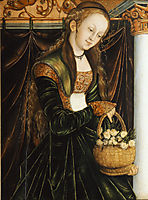 St. Dorothea, c.1530, cranach