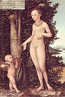 Venus and Cupid, 1534, cranach