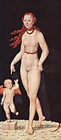 Venus and Cupid, c.1540, cranach