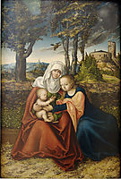 Virgin and Child with St. Anne, c.1520, cranach
