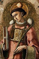 Depiction of Saint Saintephen, crivelli
