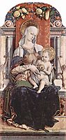 Enthroned Madonna, 1473, crivelli