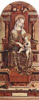 Enthroned Madonna, 1482, crivelli