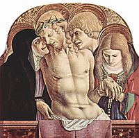 Lamentation of Christ, 1473, crivelli