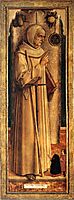 Saint James of the Marches with two kneeling donor, 1477, crivelli