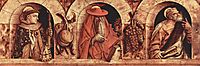 Saint Louis of Toulouse Saint Jerome Saint Peter and , c.1493, crivelli