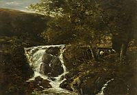 Landscape with a Waterfall near Norwich, Norfolk, 1819, crome