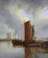 The Steam Packet, 1817, crome