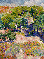 Cypresses, 1904, cross
