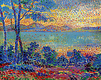 Provence Landscape, 1900, cross
