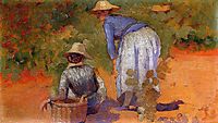 Study for The Grape Pickers, 1892, cross