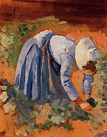 Study for The Grape Pickers, c.1892, cross