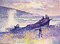 The Wreck, 1899, cross