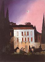 Coaching in Athens at New Moon, 1904, csontvary