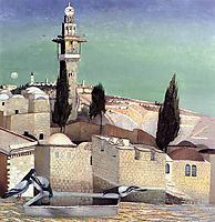 The Mount of Olives in Jerusalem, 1905, csontvary