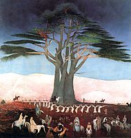 Pilgrimage to the Cedars in Lebanon, 1907, csontvary