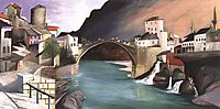 Roman Bridge at Mostar, 1903, csontvary