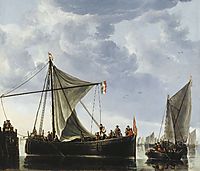 The Passage Boat, c.1650, cuyp