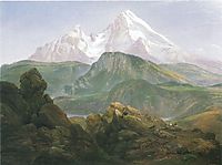 Der Watzmann, 1825, dahl