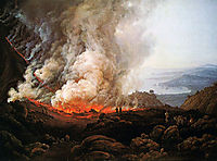 Eruption of Vesuvius, 1826, dahl