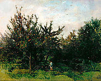 An Apple Orchard, c.1878, daubigny
