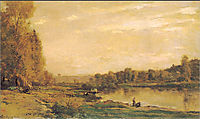 The banks of the Oise, daubigny