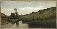 The big valley of the Optevoz, 1857, daubigny