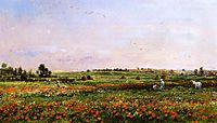 Fields in the Month of June, daubigny