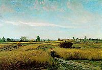 The Harvest, 1851, daubigny