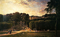 The Park at St. Cloud, 1865, daubigny