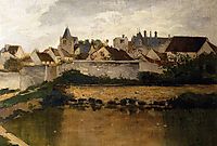 The Village, Auvers sur Oise, daubigny