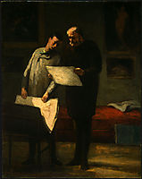 Advice to a Young Artist, 1860, daumier