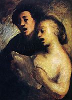 Couples Singers, daumier