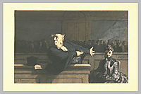 The Defender, c.1865, daumier