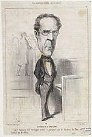 Duvergier de Hauranne, 1849, daumier