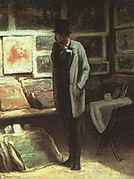 The Etching Amateur, c.1865, daumier